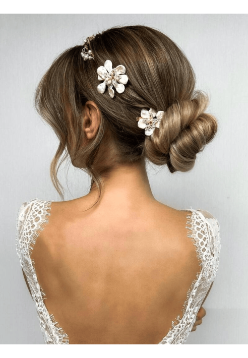 Sally Jane Bridal Épingle à cheveux Lilly Gold ()