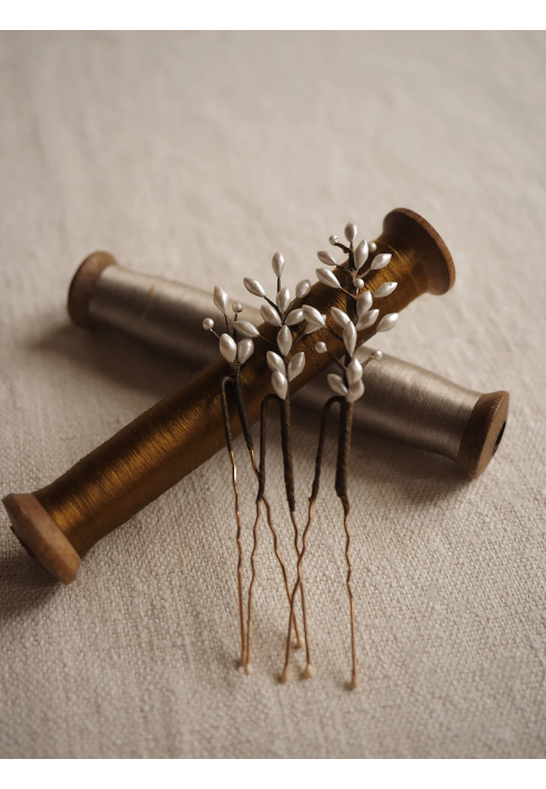 Lizeron Diane Peigne à cheveux Perle