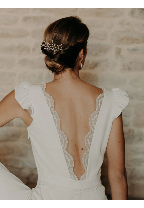 Lizeron Elise Épingles à cheveux Blanches ()