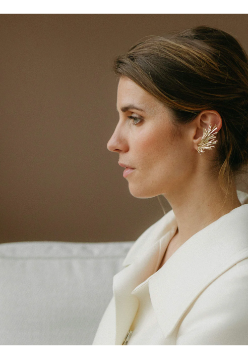 Boucles d'oreilles Lizeron Iris – Paire assortie ()