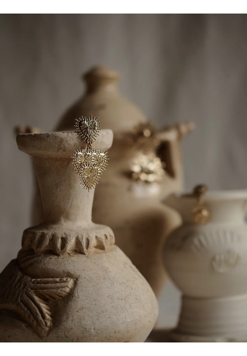 Lizeron Valentine Boucles d'oreilles Or