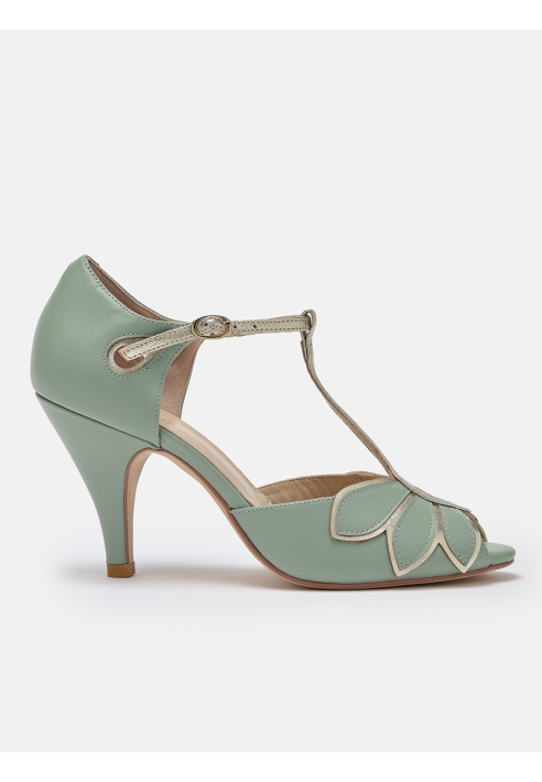 Rachel Simpson Mimosa Chaussures de Mariée Menthe ()