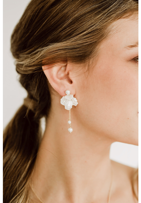 Perlenbräute Faye Boucles d’oreilles ()