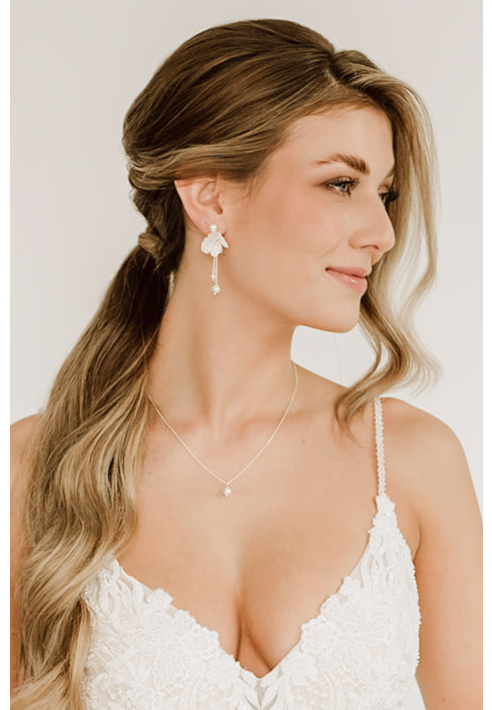 Perlenbräute Faye Boucles d’oreilles