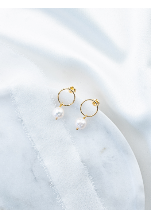 Perlenbräute Toni Boucles d’oreilles