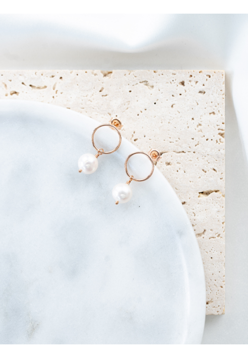 Perlenbräute Toni Boucles d’oreilles