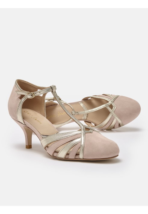 Rachel Simpson Rosie Chaussures de Mariée Blush