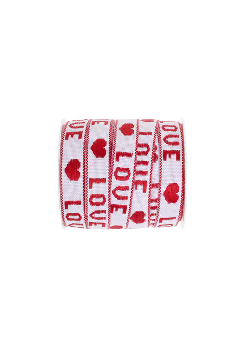 Ruban LOVE Rouge