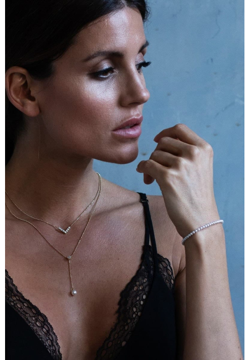 Abrazi Lovey Pearl Collier