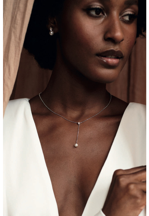 Abrazi Lovey Pearl Collier