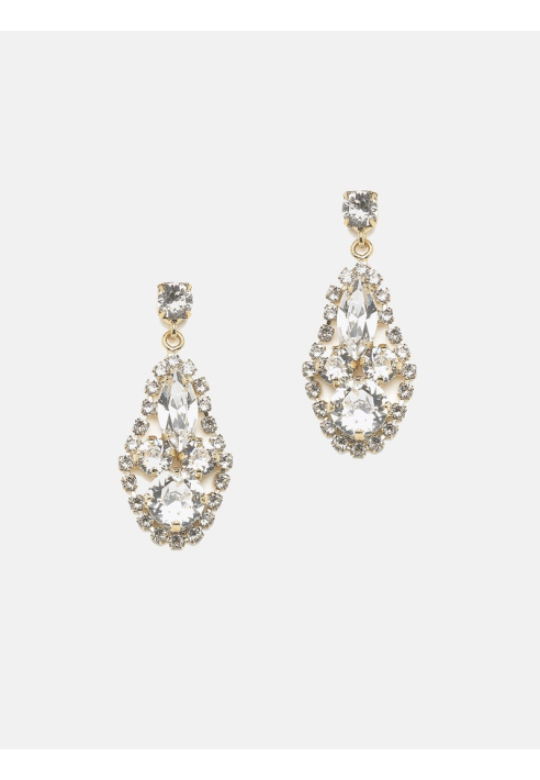 Abrazi Adele Swarovski Boucle d'Oreille Or ()