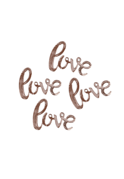 Ginger Ray BB-319 Beautiful Botanics Love Mariage Confetti Or Rose