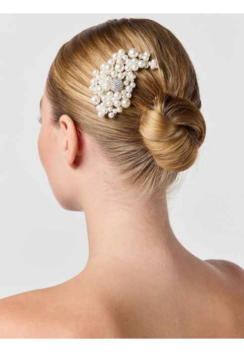 Poirier Peigne cheveux doré ()