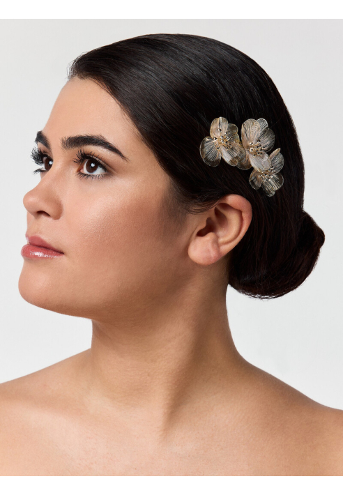 Poirier BB-75025 Peigne cheveux doré ()