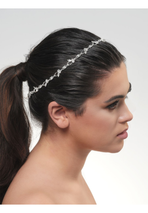 Poirier BB-736 Bandeau de cheveux Argent ()