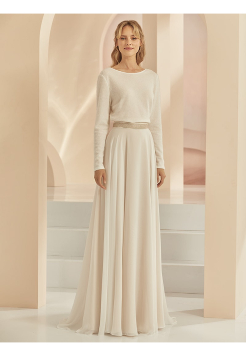 Bianco Evento Kalliope Jupe Champagne ()