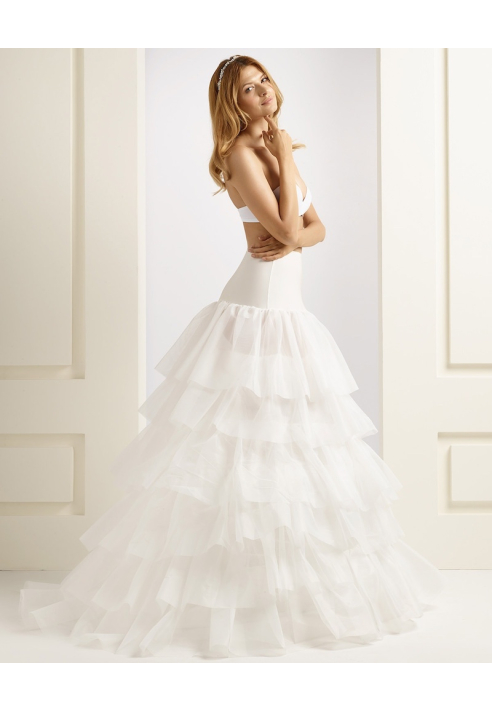 Bianco Evento Jupon Mariage H19-320 ()