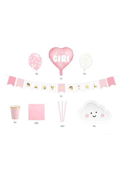 Forfait fête Set It's a girl