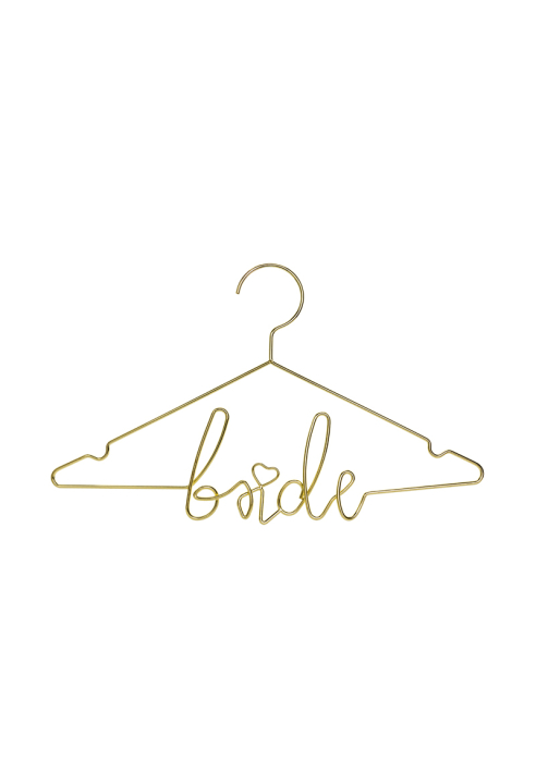 Métal Crochet Bride Or