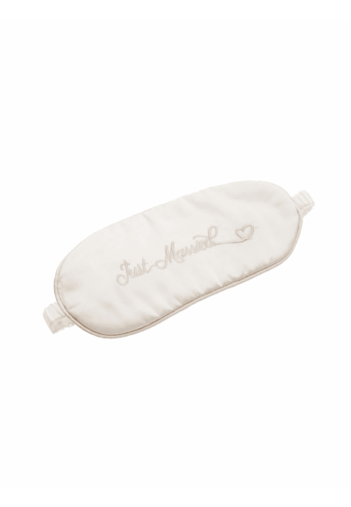 Poirier BN-12 Just Married Masque de Sommeil Satin ()