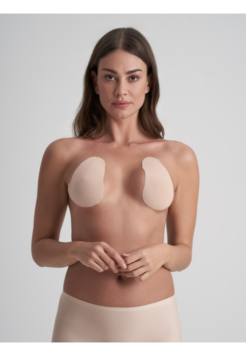 BYE BRA Coussinets de Remontée de Seins Beige 15cmX20cm ()