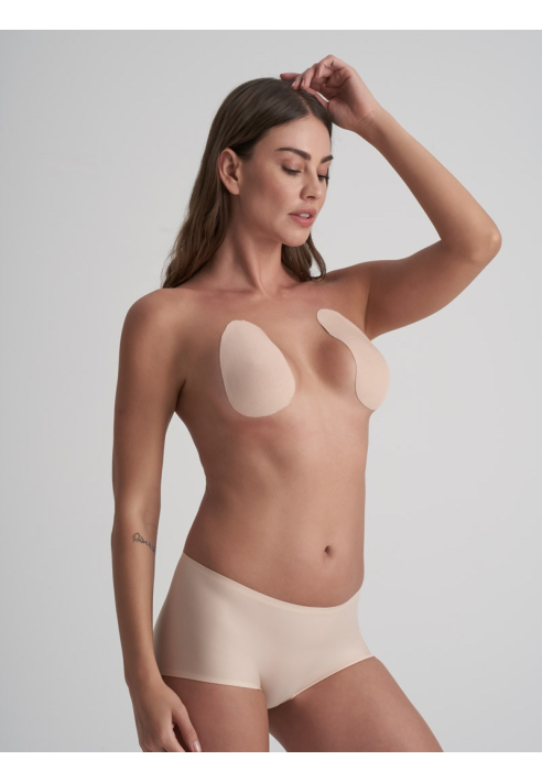 BYE BRA Coussinets de Remontée de Seins Beige 15cmX20cm