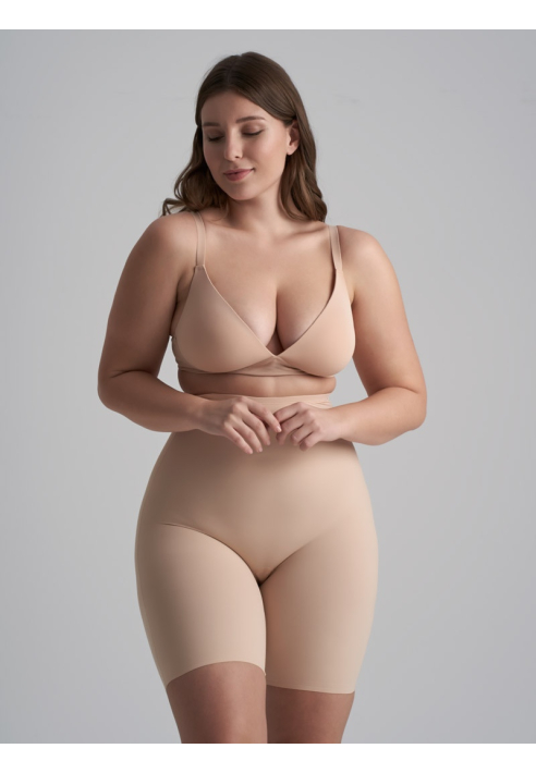 BYE BRA Short Taille Haute Sculptant Beige ()