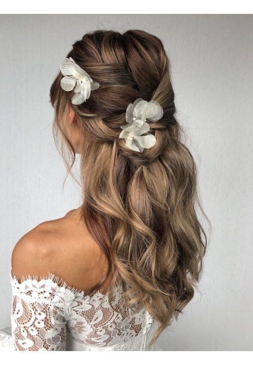 Sally Jane Florence Épingles Cheveux Argent ()