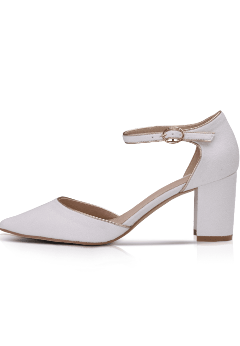 The Perfect Bridal Company Freya Chaussure Mariage Velour ()