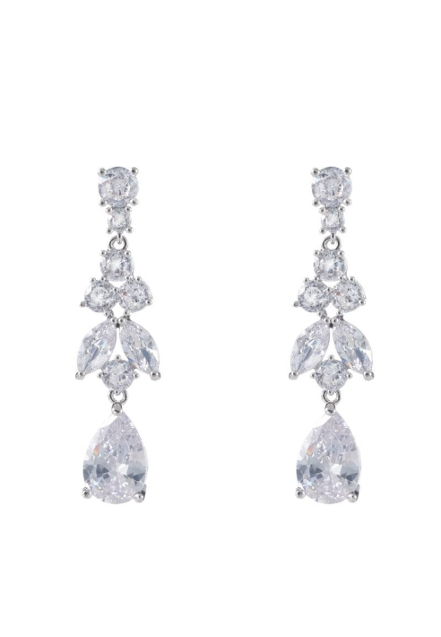 G. Westerleigh ER4145 Boucle d'Oreille Mariage Argent ()