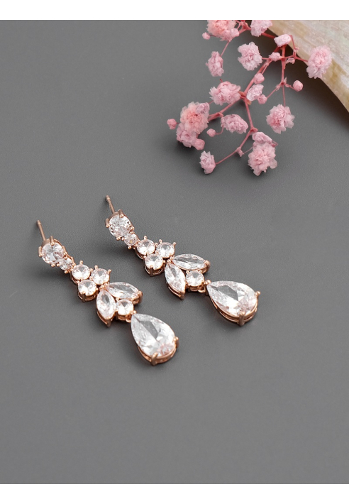 G. Westerleigh ER4145RG Boucle d'Oreille Or Rose