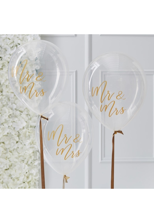 Ginger Ray Mr. & Mrs. des ballons GO-142 ()