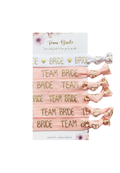 Bracelets Team Bride (lot de 6)