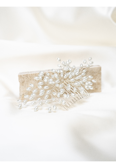 Abrazi Theresa Peigne Cheveux Argent