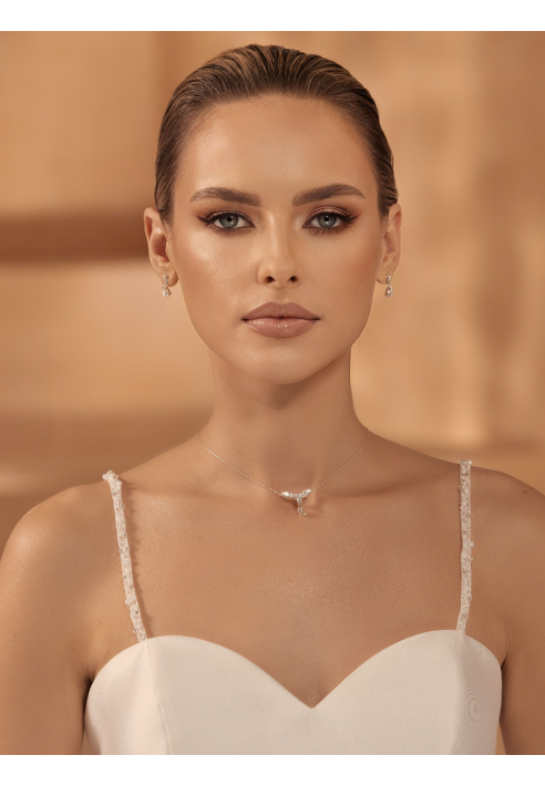 Bianco Evento 16400 Bretelles Tulle