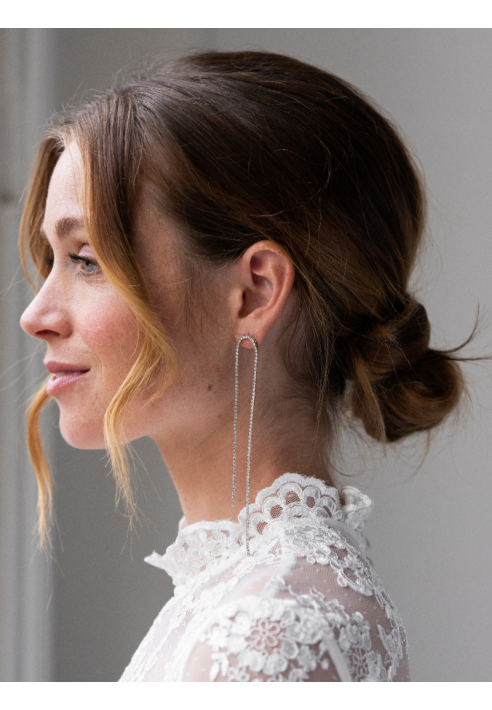 Abrazi Bieke Boucles d'Oreilles Argent