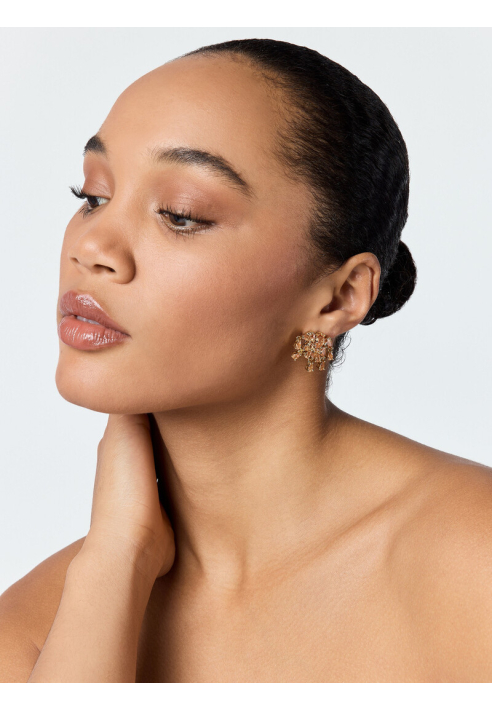 Poirier JE-75212 Boucles d'oreilles dorées ()