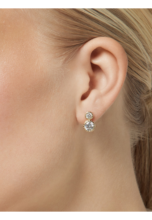Poirier NC-1393 Boucles d'Oreilles Or