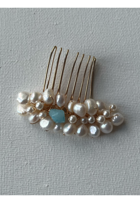 Sally Jane Bridal Jill Peigne cheveux Or