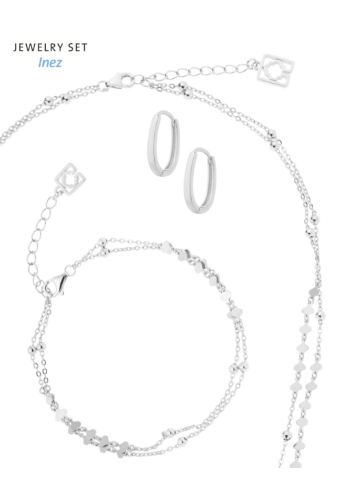 Poirier JS-003 Parure Mariage Inez Argent ()