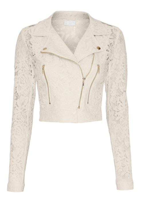 LILLY 09-790-CR Veste Mariage Ivoire Dentelle ()
