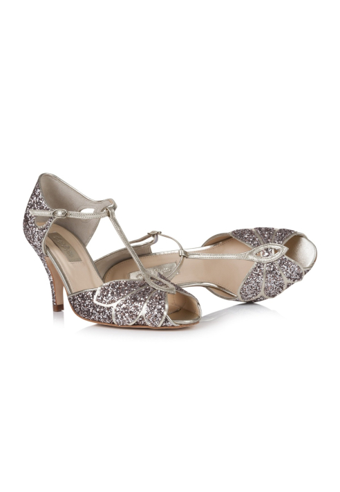 Rachel Simpson Mimosa Quartz Chaussures de mariée