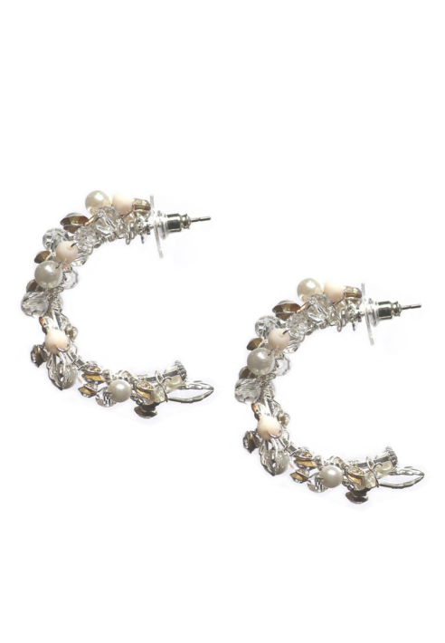 Poirier NC-1340 Boucles d'oreilles Argent