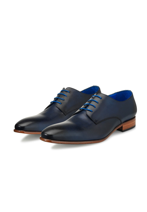 Mr. Fiarucci Oscar Dark Blue-40 Trouwschoenen Heren Tweedekans
