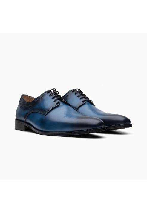 Paulo Bellini Bolzano Bleu Chaussure Mariage Homme