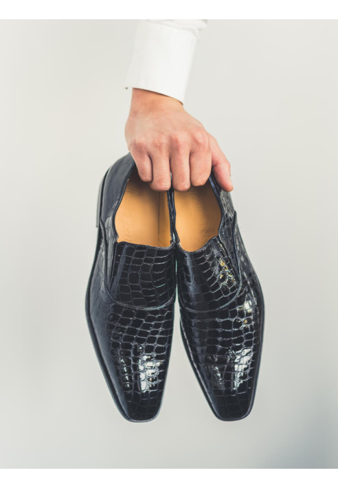 Paulo Bellini Mantova Noir Chaussure Mariage Homme