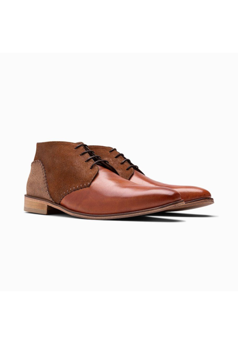 Paulo Bellini Olbia Chaussure Mariage Homme Cognac
