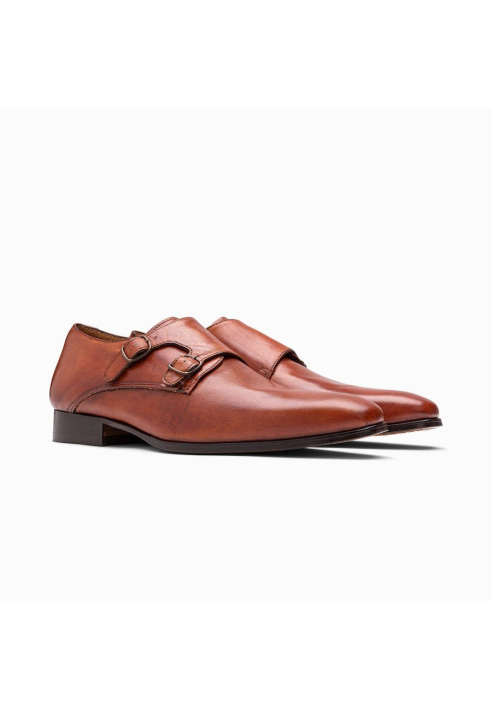 Paulo Bellini Ugento Chaussure Mariage Homme Cuir Cognac