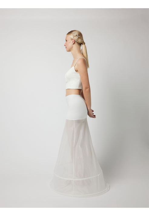 Poirier PC2-230J Jupon Ligne A Basique 230 cm Ivoire