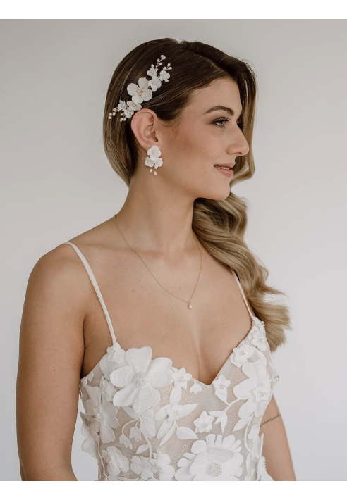 Perlenbräute Coco Boucles d’oreilles petit modèle ()